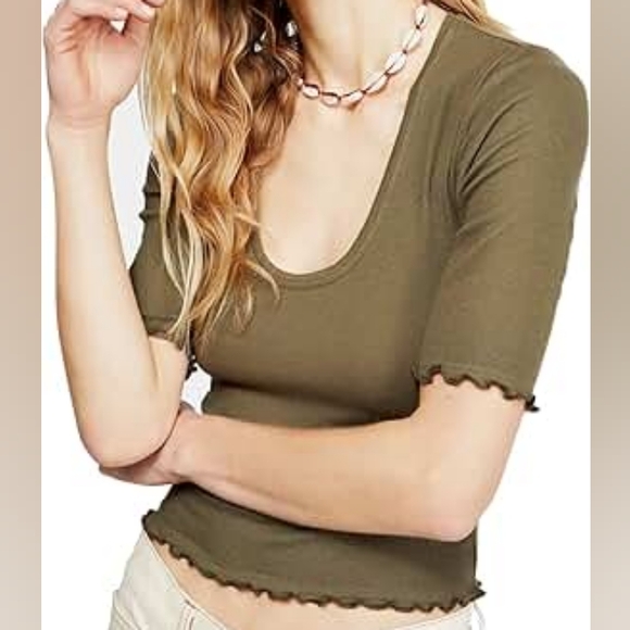 Intimately  Free People Up All Night Short Sleeve T-Shirt size Small - Picture 1 of 7